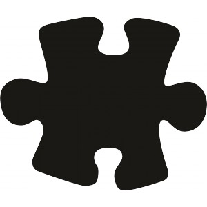 Lyukasztó HEYDA dekorációs nagy 2,5cm Puzzle  motívum  203687540