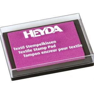 Textil nyomda HEYDA  6 x 4 cm  pink  204888564