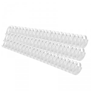 Fűzőspir&aacute;l 38mm 375lapig ov&aacute;lis feh&eacute;r