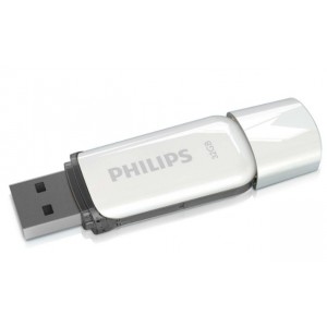 Pendrive Philips Snow 32Gb USB Flash Drive fehérszürke