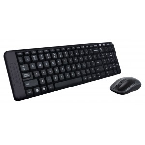 Billentyűzet készlet optikai egérrel LOGITECH vezeték nélküli MK220