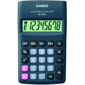 Számológép zseb      CASIO HL-815L 8dig