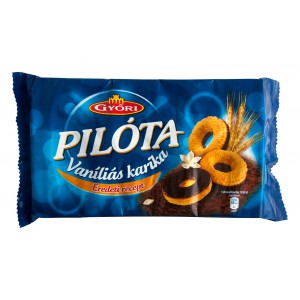 Keksz PILÓTA vaniliás karika-étcsokis 325g