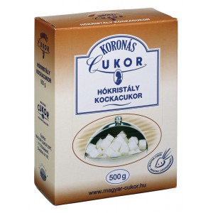 Kockacukor 500g