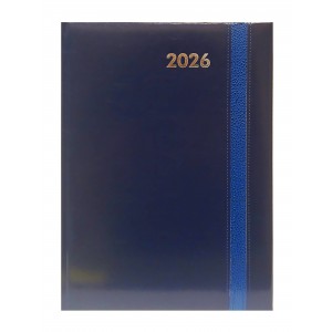 Heti agenda  SZEKSZÁRD  A4 2026 varrott REBEL kék