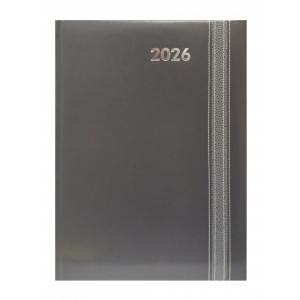 Heti agenda SZEKSZÁRD  A4 2026  varrott REBEL grafitszürke