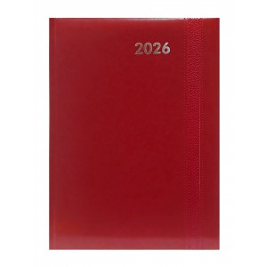 Heti agenda SZEKSZÁRD  A4 2026  varrott REBEL bordó