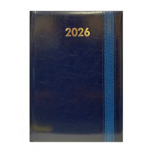 Heti agenda  SZEKSZÁRD  B5 2026  varrott REBEL kék