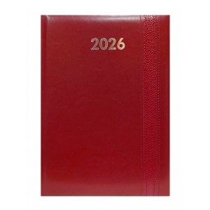 Heti agenda  SZEKSZÁRD  B5 2026  varrott REBEL bordó