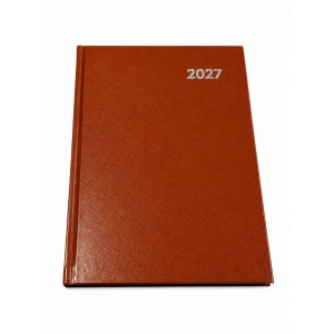 Heti agenda SZEKSZ&Aacute;RD  A4 2027  BALACRON  barna