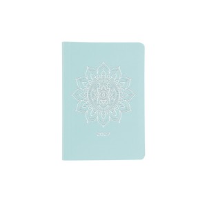 Heti agenda TOPTIMER  P012  B6 2027  PASTEL k&eacute;k mandala