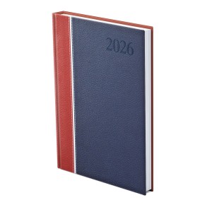 Heti agenda TOPTIMER  G011 B5 2026  GROOVY bordó-fehér-kék