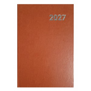 Napi agenda  SZEKSZ&Aacute;RD  A5 2027  barna