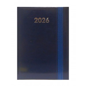 Napi agenda  SZEKSZÁRD  A5 2026  varrott REBEL kék