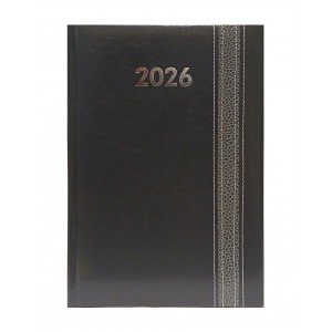 Napi agenda  SZEKSZÁRD  A5 2026  varrott REBEL grafitszürke