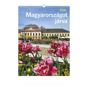 Falinaptár 31 x 42 2026  MAGYARORSZÁGOT JÁRVA  T093-04