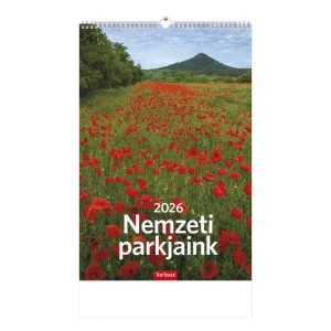 Falinaptár 22 x 33 2026  NEMZETI PARKJAINK  T094-03