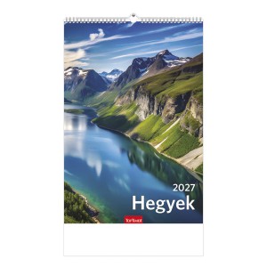 Falinapt&aacute;r 22 x 33 2027  HEGYEK  T094-02