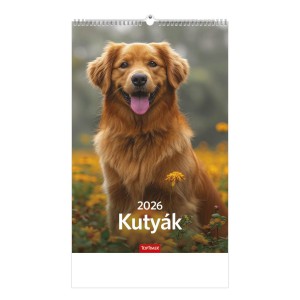 Falinaptár 22 x 33 2026 KUTYÁK  T094-10