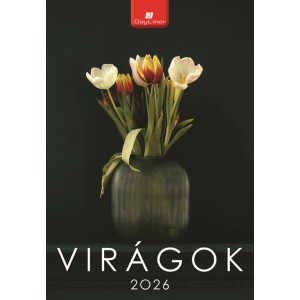 Falinaptár Day Liner 23X33 2026   VIRÁGOK