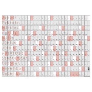 Falinaptár VALKAY 68 x 98 2026  ÍVES  TERVEZŐ  előjegyzési