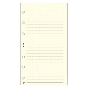 Kalendárium betét SATURNUS S326 sárga lapos vonalas jegyzet
