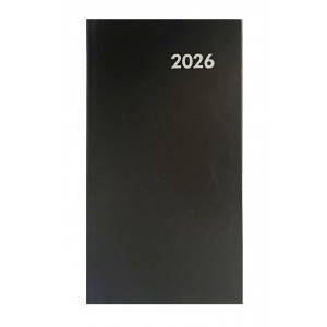Zsebnaptár fekvő  SZEKSZÁRD 2026  HARÁNT  grafitszürke