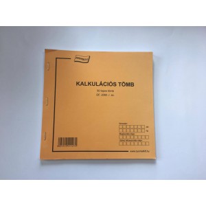 Kalkulációs tömb  DF.209I  50lapos