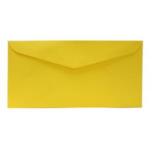 Színes boríték OFFICE 21 LA4 enyvezett  pasztell kanári sárga  57