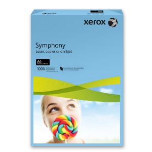 Sz.fénymásolópapír XEROX SYMPHONY A4 160g  élénk d.bl    250 ív csg  3R94280