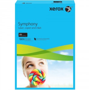 Sz.fénymásolópapír XEROX SYMPHONY A4 80g 500ívcsg élénk sötétkék  3R93959