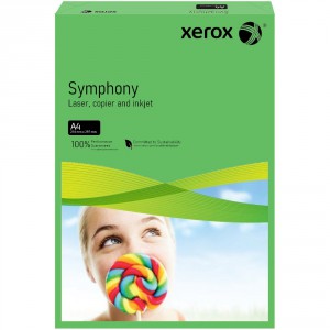 Sz.fénymásolópapír XEROX SYMPHONY A4 80g 500ívcsg élénk sötétzöld  3R93951