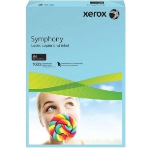 Sz.fénymásolópapír XEROX SYMPHONY A4 80g 500ívcsg pasztell középkék  3R93968
