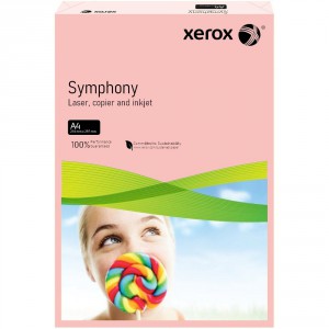 Sz.fénymásolópapír XEROX SYMPHONY A4 80g 500ívcsg pasztell rózsa  3R93970