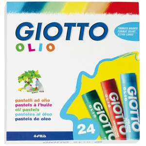 Olajpasztell 24klt  Giotto Olio 10mm vastag 5801240293100
