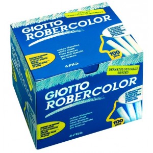 Táblakréta  100klt  Giotto RoberColor fehér pormentes 538800