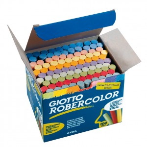 Táblakréta  100klt  Giotto RoberColor színes pormentes 539000