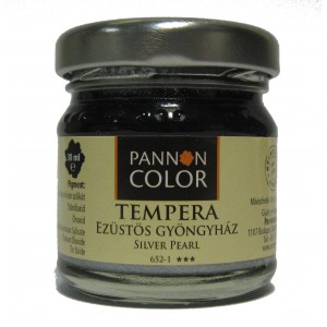 Tempera PANNONCOLOR 30ml üveges   652 új ezüstös gyöngyház