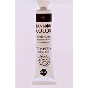 Tempera PANNONCOLOR 18ml 626   középbarna