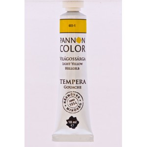 Tempera PANNONCOLOR 18ml 603   világossárga