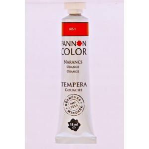 Tempera PANNONCOLOR 18ml 605   narancssárga