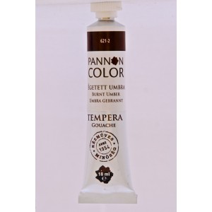 Tempera PANNONCOLOR 18ml 621   égetett umbra