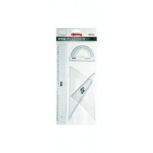 Vonalzó szett Rotring 4db-os S0221370