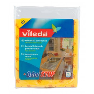 Törlőkendő VILEDA háztartási 1db-os 36x40cm  sárga  F1029V