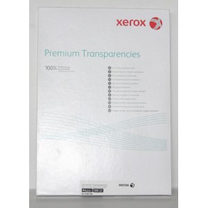 Irásvetítő fólia XEROX  A4 univ. lehúzható vezetőcsíkos inkj.+laser 100 ív csg  3R98198