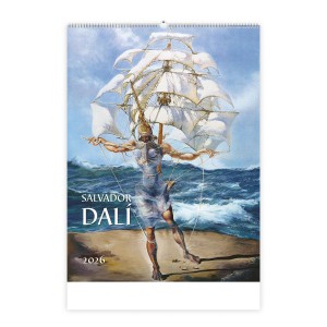 Falinaptár 42 x 56  2026  SALVADOR DALI T091-006