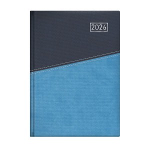 Heti agenda  TOPTIMER   D011  B5 2026  DUPLEx  sárga lapos kék-világoskék