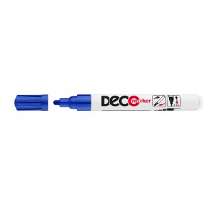 Lakkfilc ICO Deko marker  2-4mm  kék
