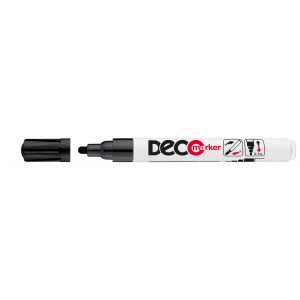Lakkfilc ICO Deko marker  2-4mm fekete