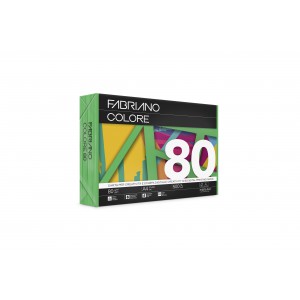 Sz.fénymásolópapír FABRIANO C. VERDE A4 80g 500ívcsg élénk zöld  60121297741